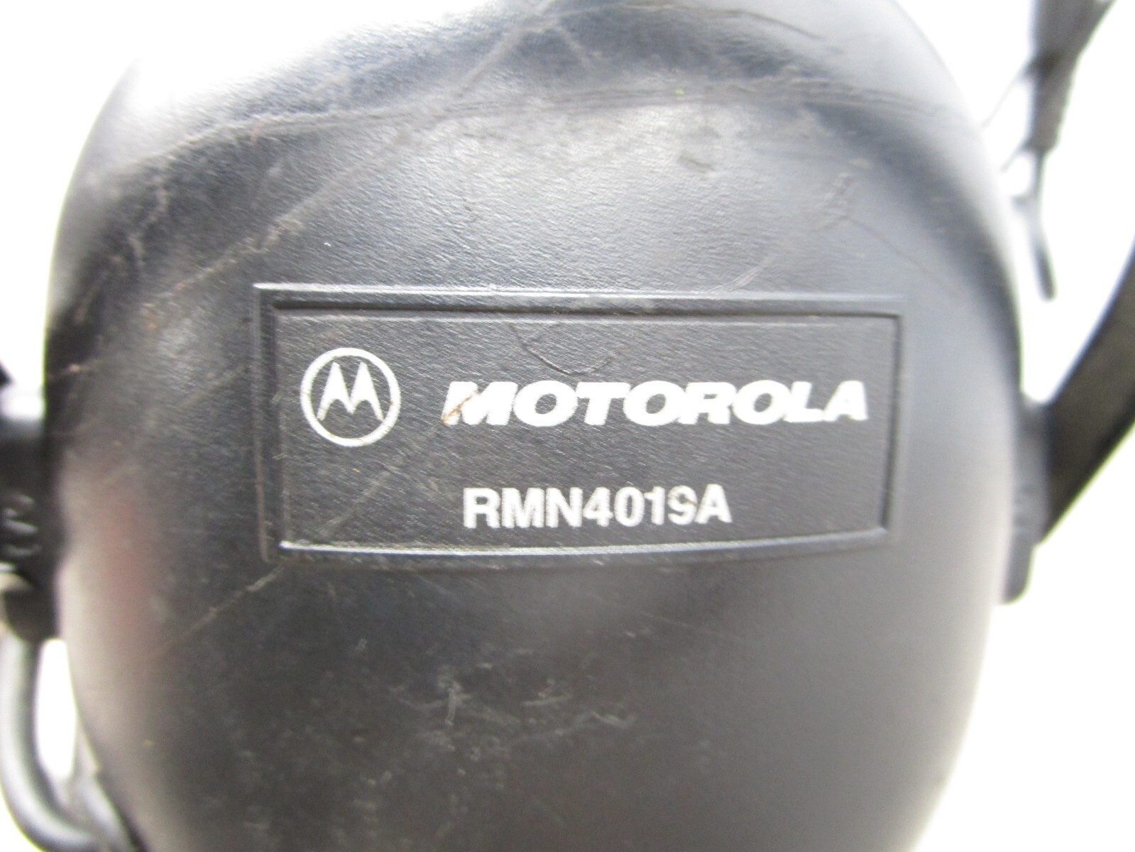 Motorola RMN4019A Medium Duty Radio Headset with PTT Over the Head