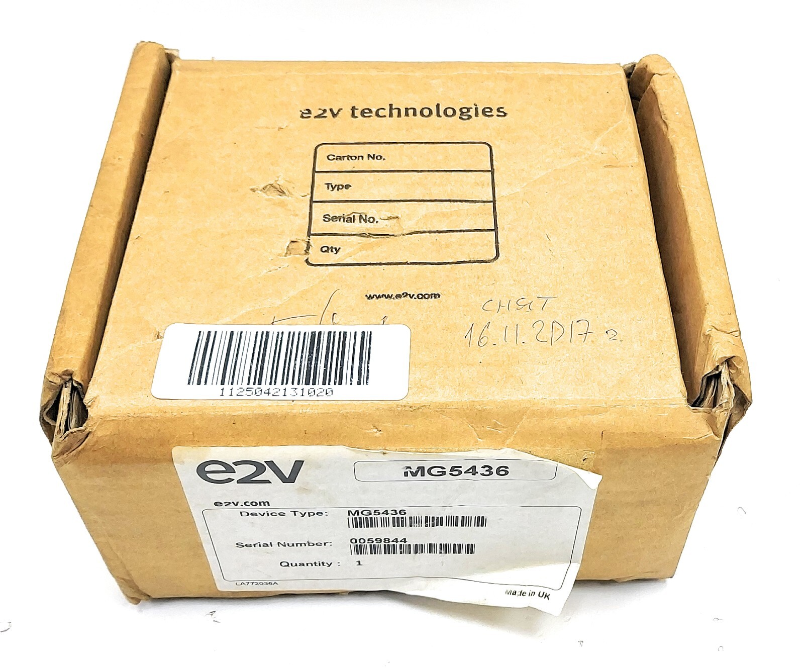 E2V Technologies MG5436 Magnetron 0059844