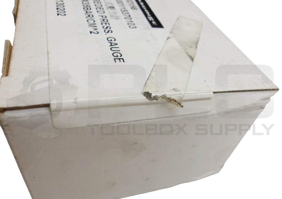 NEW SEALED HARDINGE BL 00115370103 PRESSURE GAUGE 35 BAR 1/4 PT
