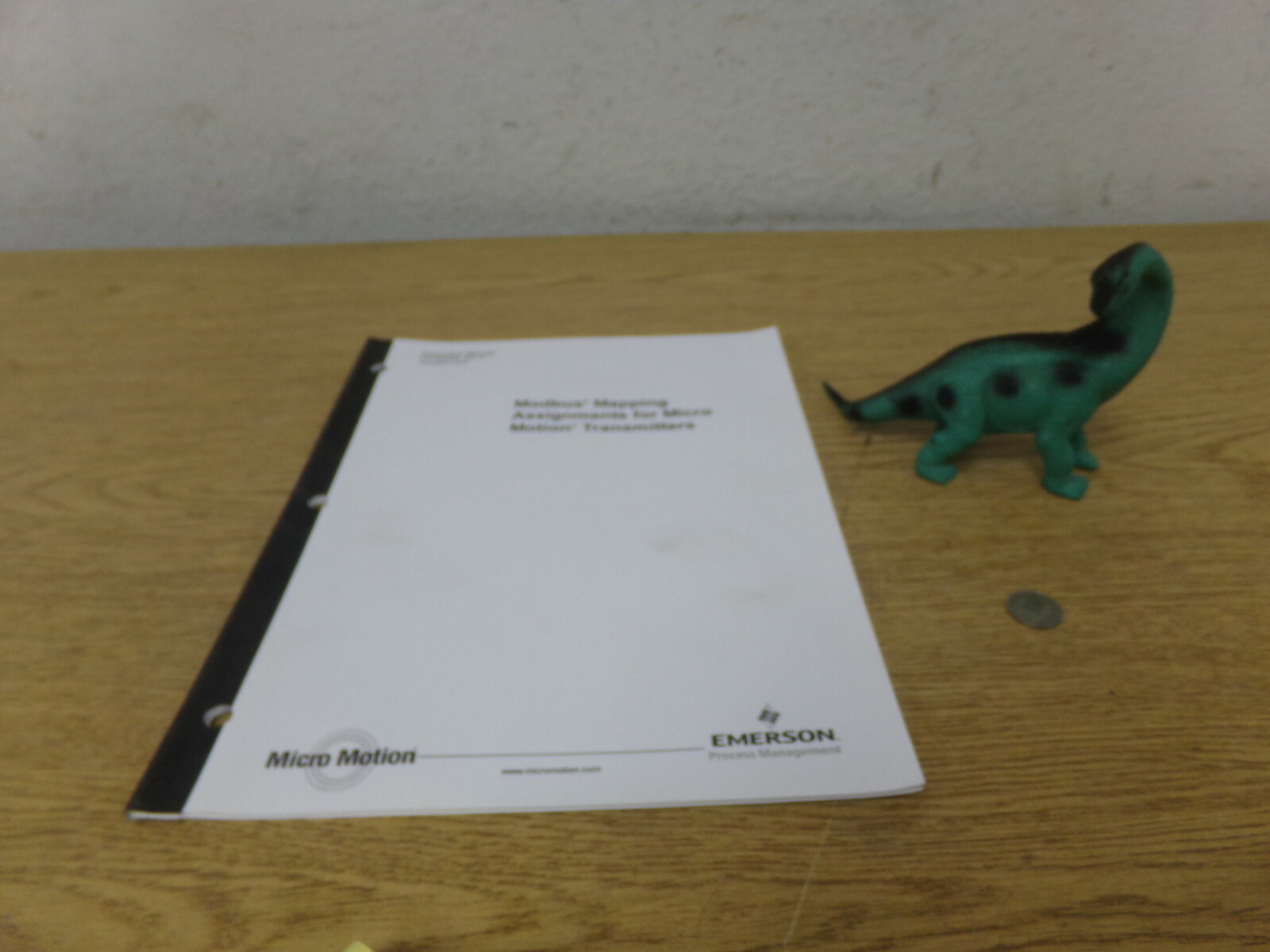 NEW Emerson Micro Motion Modbus Mapping Assignments Instruction Manual 3600283