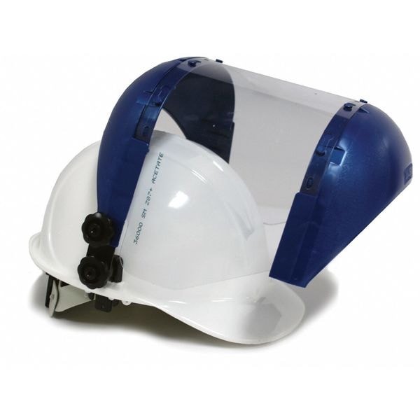 Sellstrom S38210 Faceshield Visor, Clear Visor, 6 1/2 In Height, Universal