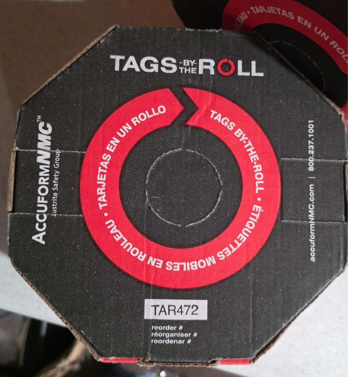 ACCUFORM “Do Not Operate” tag OSHA Danger Tags By-The-Roll TAR125
