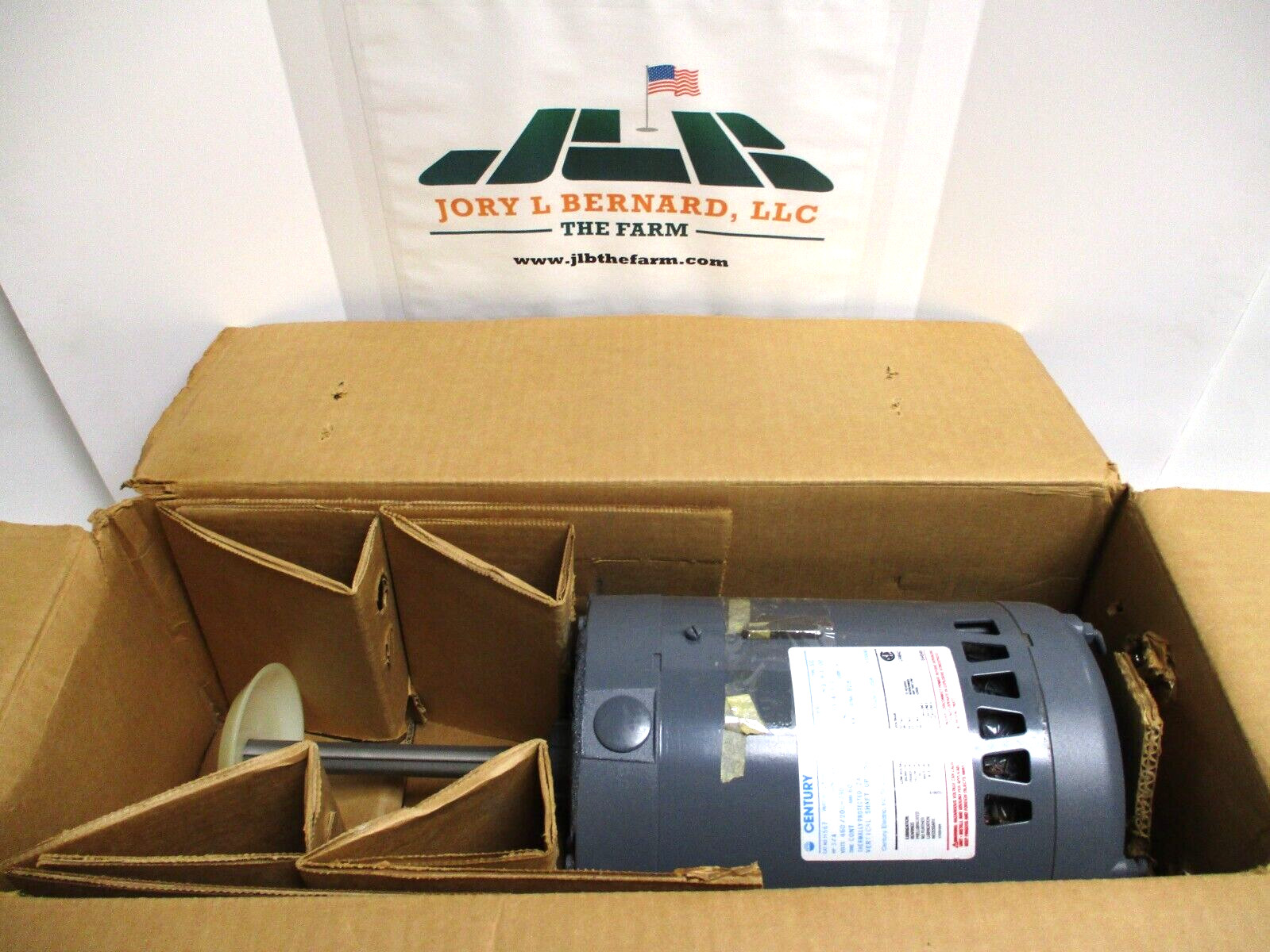 CENTURY ELECTRIC MOTOR , 8-158001-01 , 3/4-HP , 1140-RPM