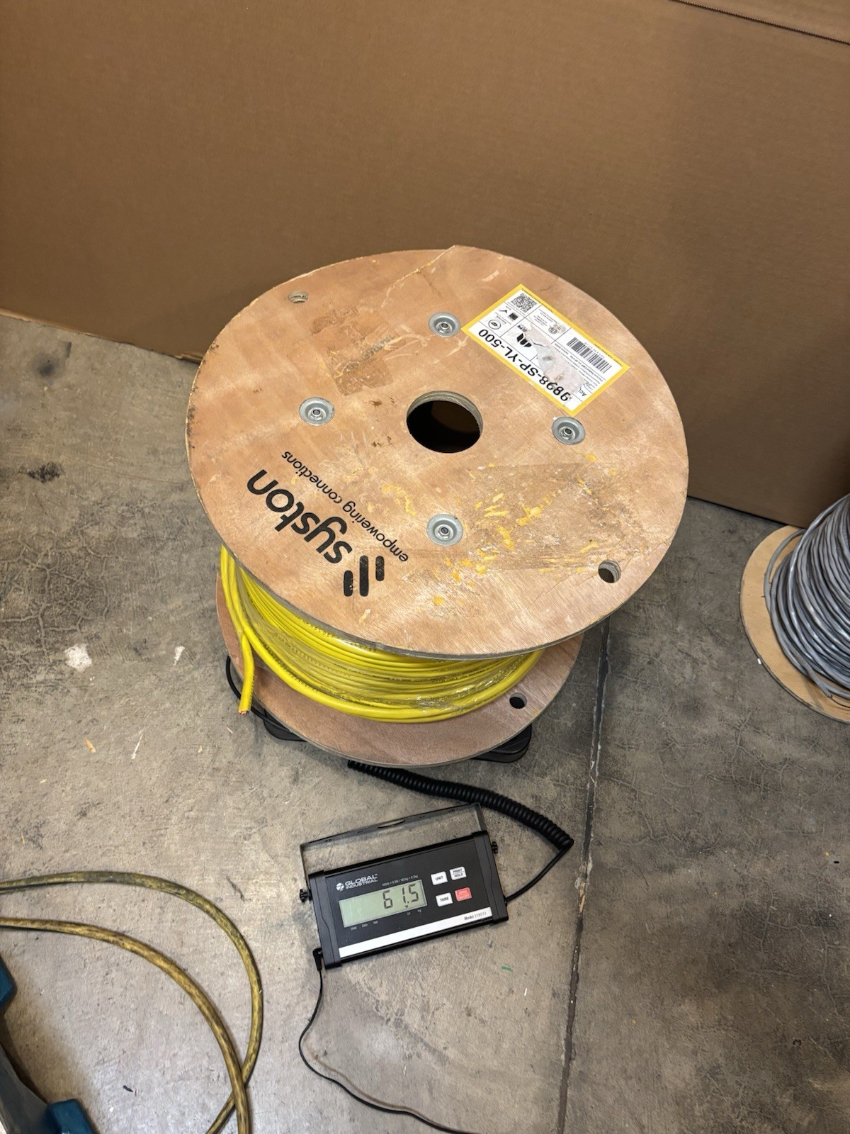 Syston Access Control Cable 18/4 + 22/3 Pair + 22/2 + 22/4 500ft 9898-SP-YL-500