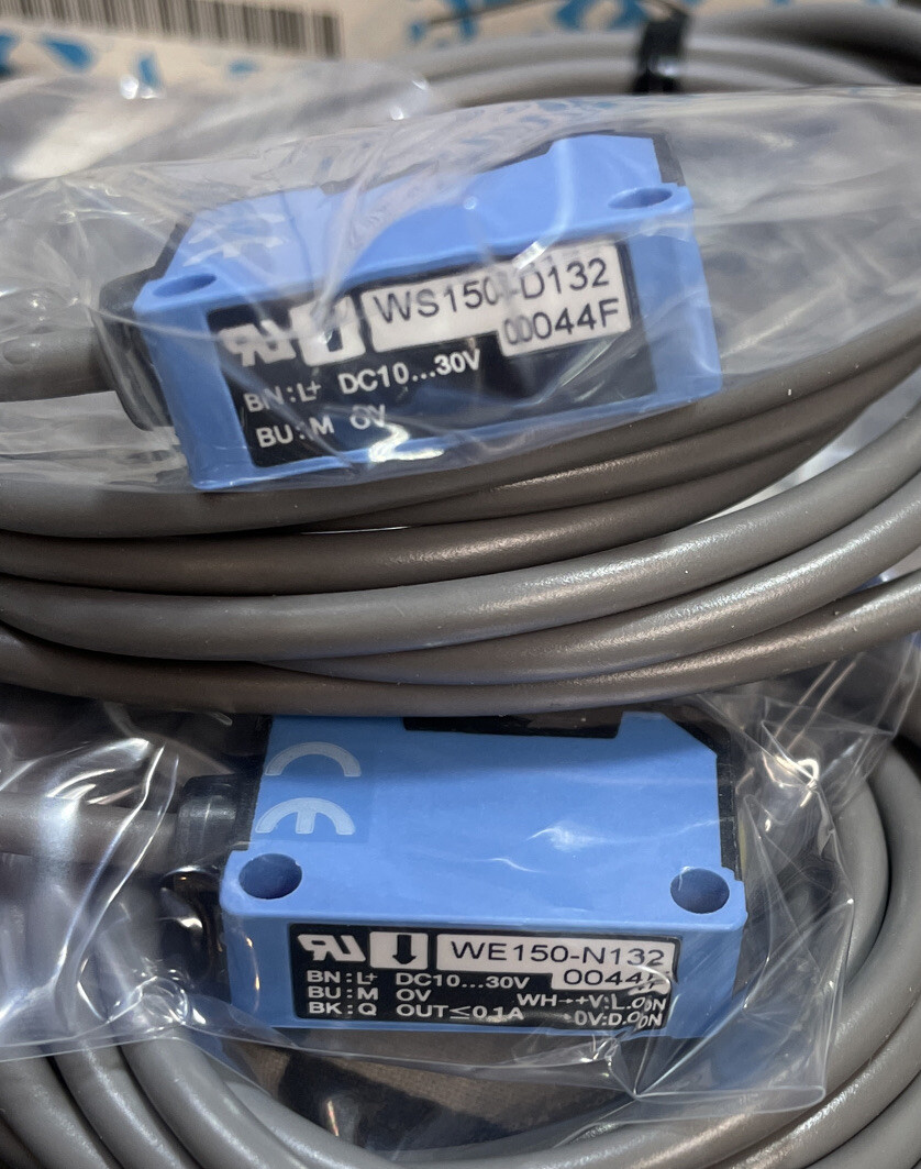 SICK OPTEX SENSOR, WS/WE150-N132, WE150-N132, 2 PER BOX, SHIPSAMEDAY
