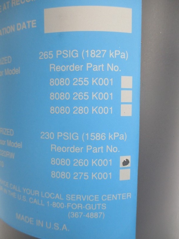OXFORD INSTRUMENTS 8080-260-K001 230PSI NSMP