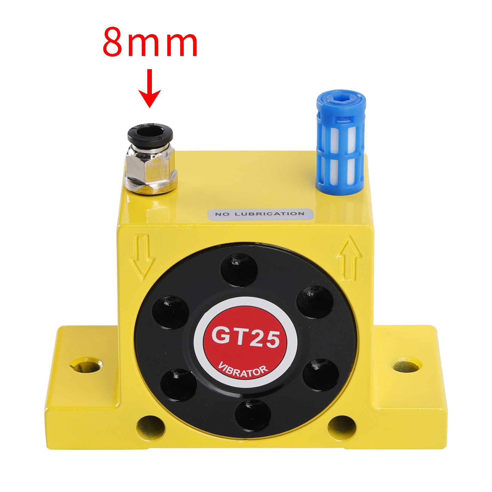 Pneumatic Turbine Vibrators GT25 1/4″ Silent Golden Industrial Vibrator