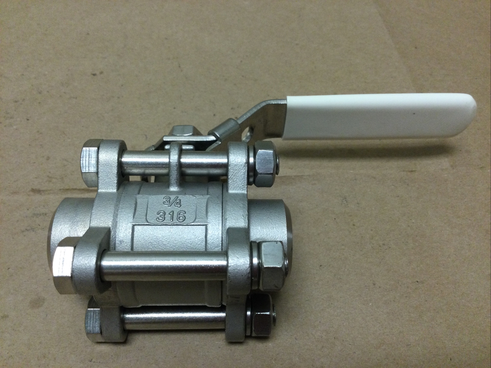 NEW, NEUMO 3/4” FULL PORT BALL VALVE WELD ENDS, 316 STAINLESS STEEL, FREE SHIP