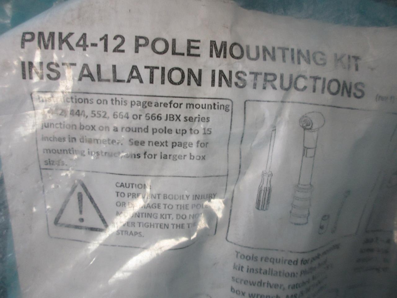 IPEX JUNCTION POLE MOUNTING KIT METALLIC FOR USES WITH 15″ INCH ENCLOSURE 077940