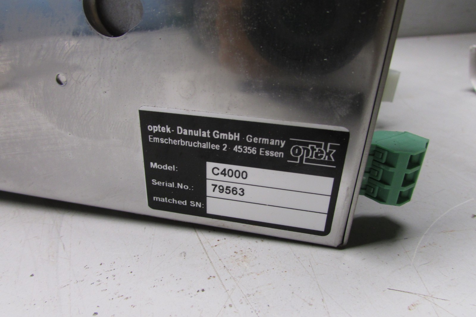 Optek C4000 Control Photometric Converter