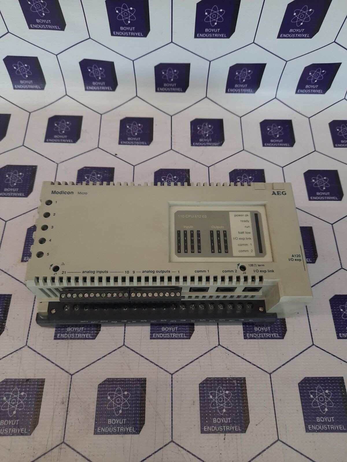 SCHNEIDER AUTOMATION 110 CPU 612 03 MICRO CPU MODULE