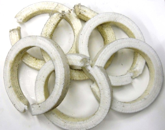 ROBBINS MYERS MOYNO PG0427, P/N #3207930000, SET OF 6 RINGS, TEFLON PACKING RING