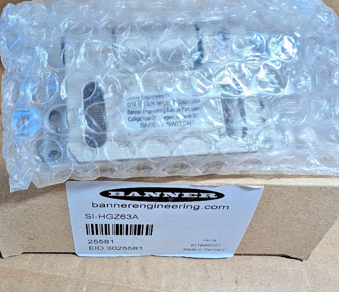 Banner Engineering SI-HG63A Safety Switch Hinge -Blank, 76924, Stainless (New )