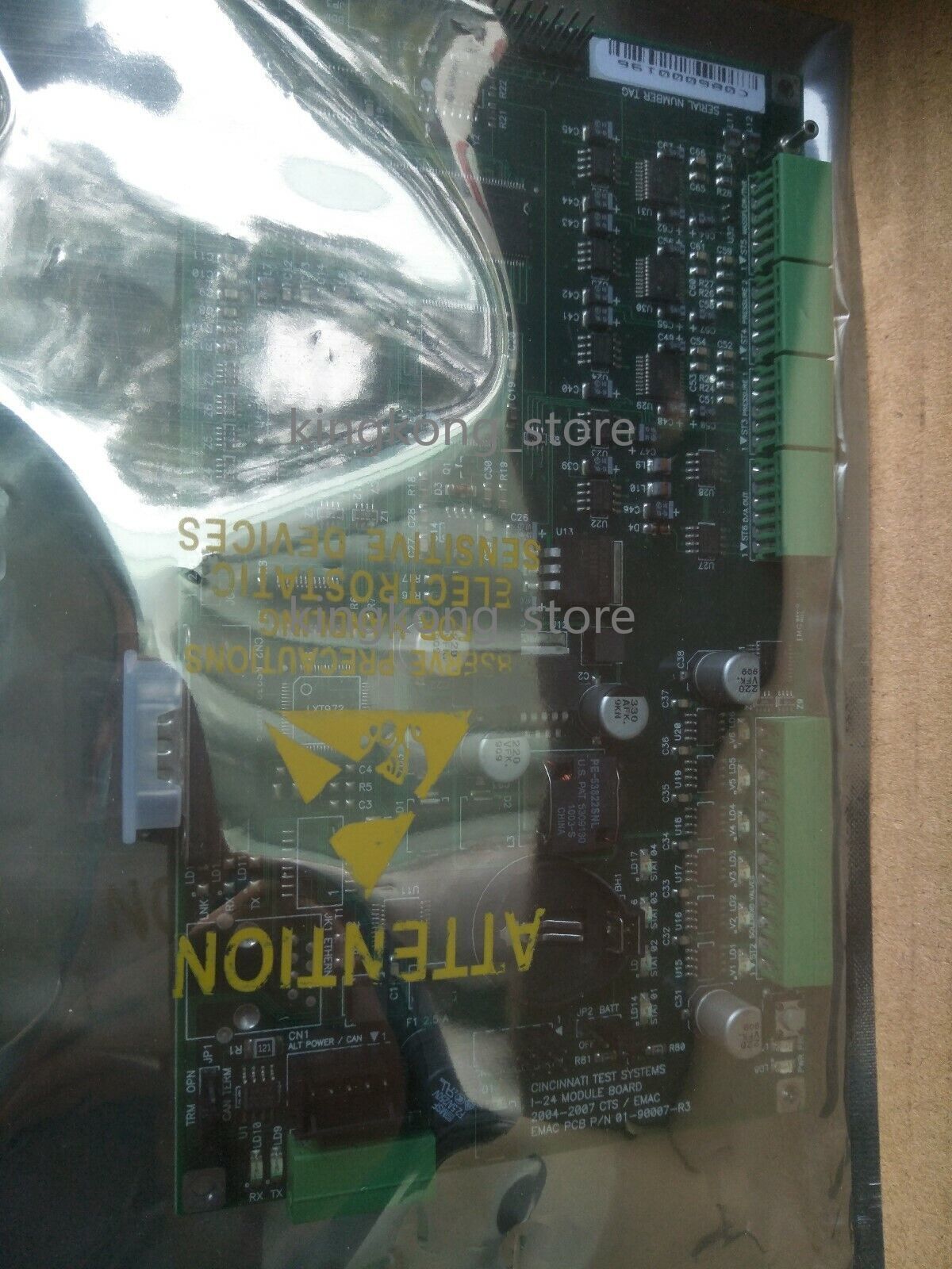 FOR CINCINNATI TESE SYSTEMS I-24 MODULE BOARD CTS / EMAC 01-90007-R3