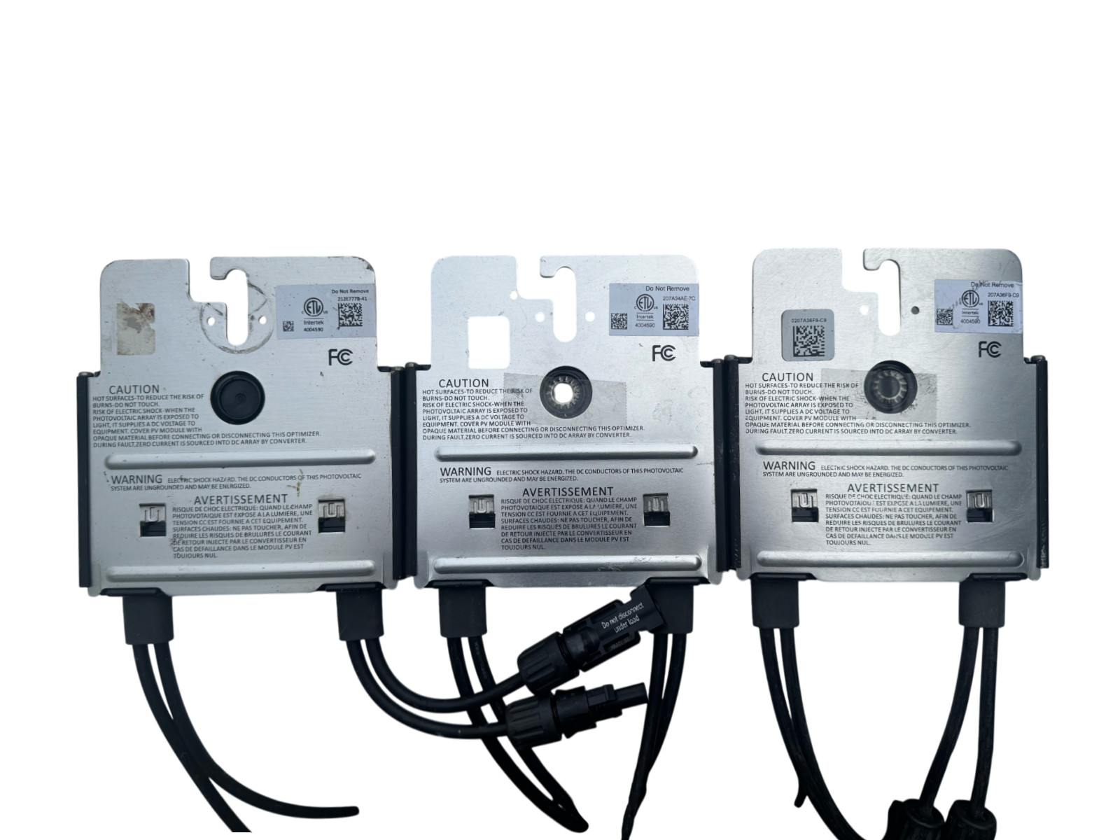 LOT OF 3 Solaredge P320-5NM4MRS 320W Power Optimizer