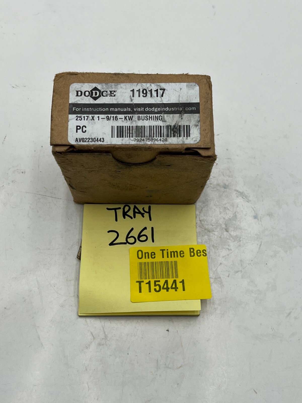 GENUINE OEM Dodge 119117 Taper Lock Bushing 2517 x 1-9/16″ KW