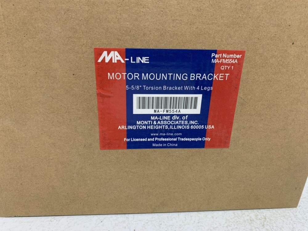 MA-Line MA-FM554A Motor Mounting Bracket 5-5/8″ Torsion 4-Leg