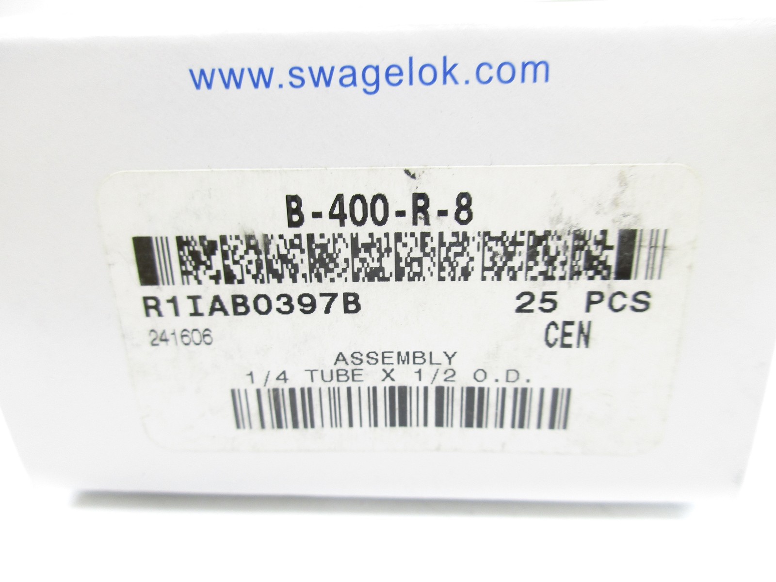 SWAGELOK B-400-R-8 (PKG OF 25) NSMP