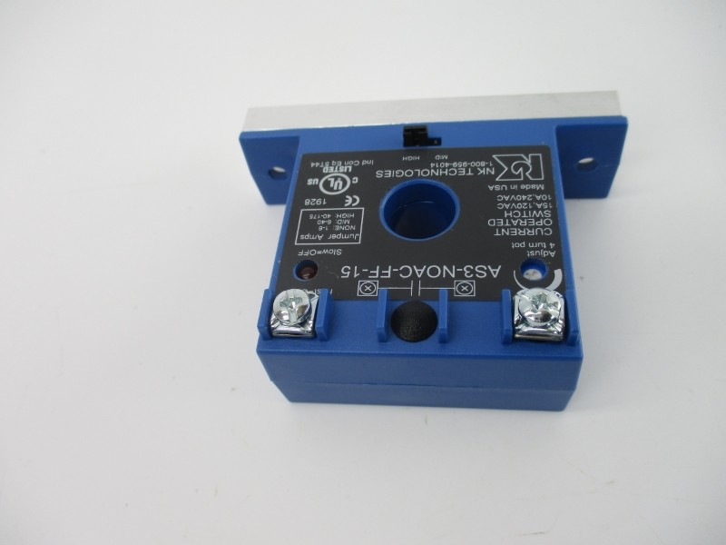 NK TECHNOLOGIES AS3-NOAC-FF-15 301000405 120/240VAC 10/15A NSMP