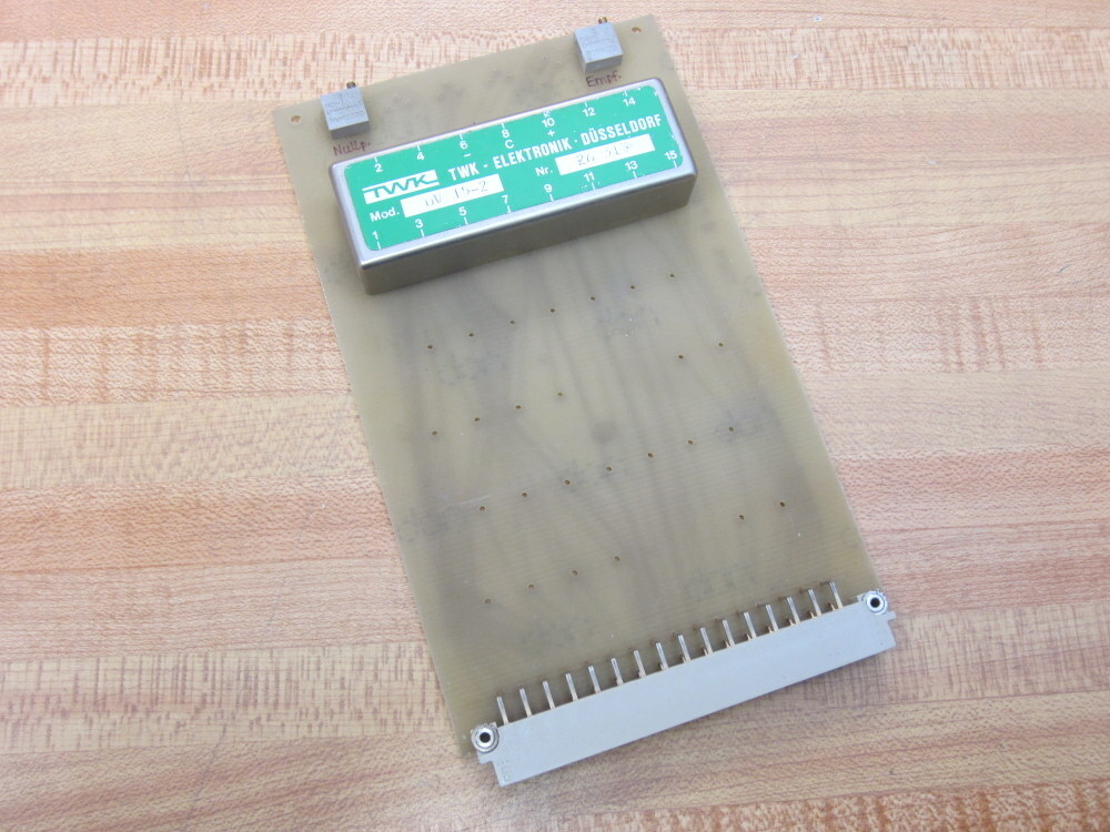 TWK-Elektronik 8745 Circuit Board 8745A OV 15-2 0V