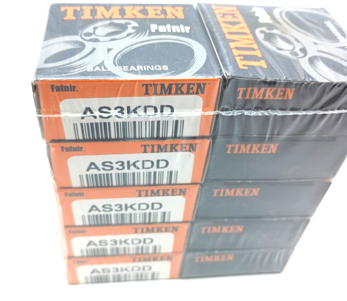 Lot of 10 TIMKEN AS3KDD, Radial/Deep Groove Ball Bearing NEW