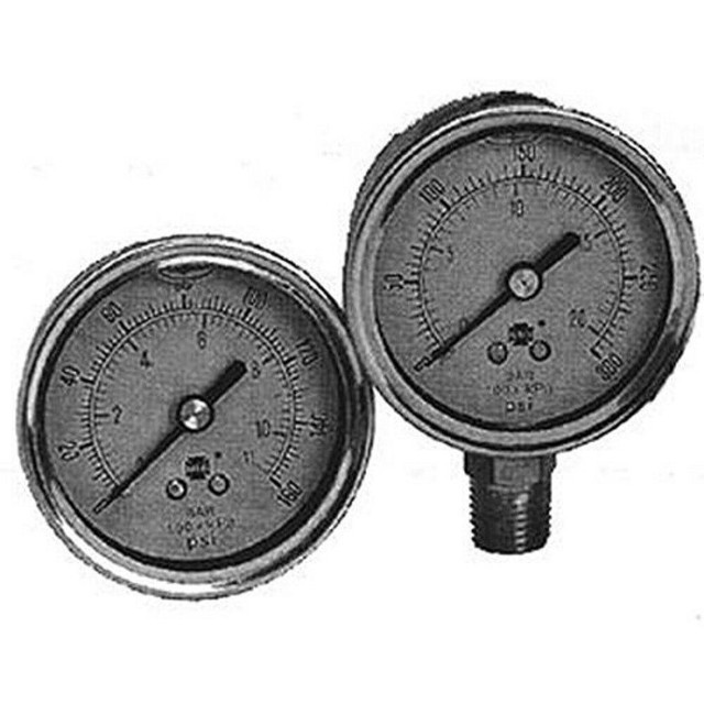 AMERICAN GRANBY ILCG36025-4L 2.5″ GAUGE V/P 30HG/60# 1/4″ NPT