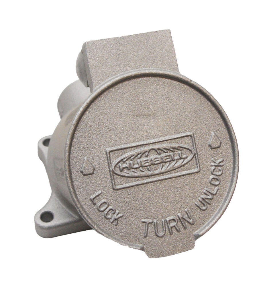 NEW HUBBELL HBL21420 HUBBELLOCK RECEPTACLE 3/4″ 30A 600VAC 20A 250VDC