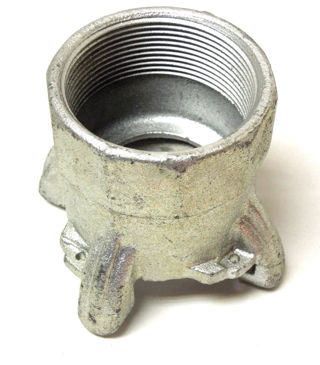 2″ Female NPT 4-Lug Universal Crowfoot Coupling Chicago Fitting Plated <SFF200