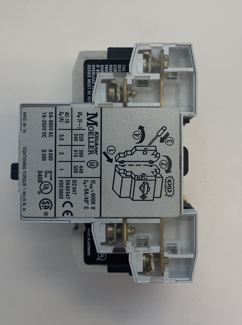 EATON KLOCKNER MOELLER PKZM0-4 Circuit Breaker
