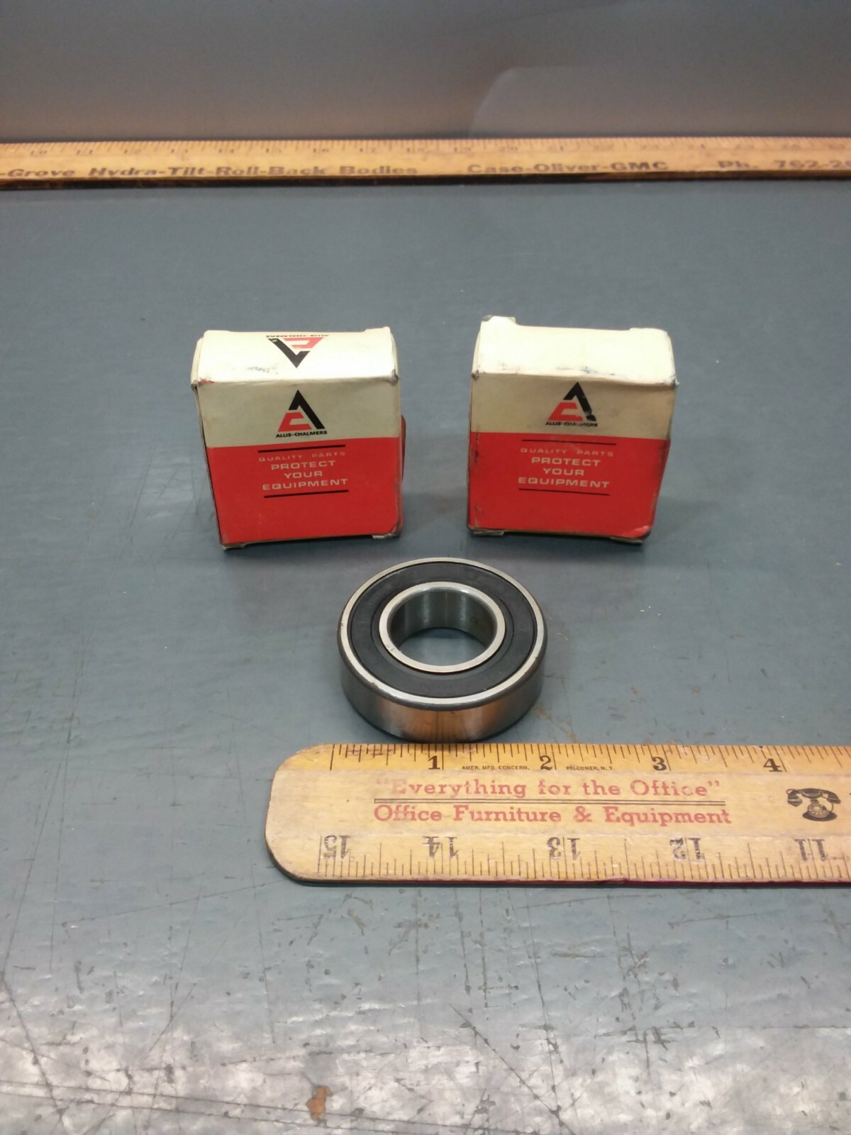 2/PACK NOS Genuine Allis-Chalmers 4865003 Bearings, Sealed. GENBEARCO 6205RS