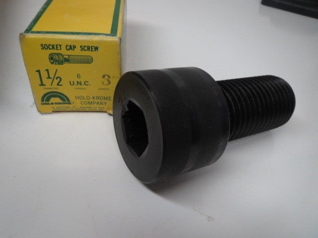 1-1/2 -6 x 3 SOCKET CAP SCREW U.N.C. HOLO- KROME 1 PC (LL3002)