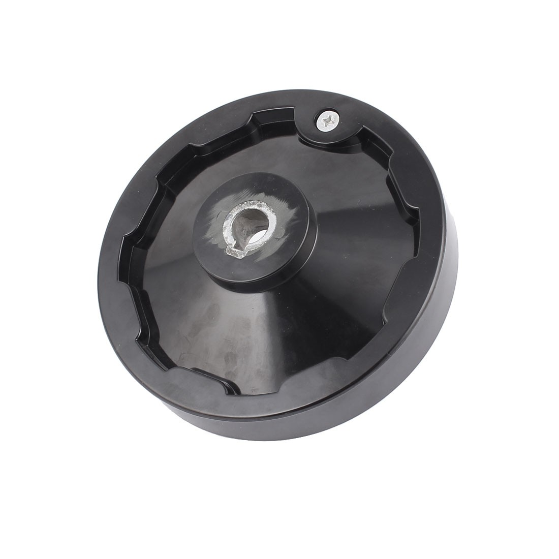 Milling Machine Black Folding Handle Inside Ripple Hand Wheel, 16x155mm
