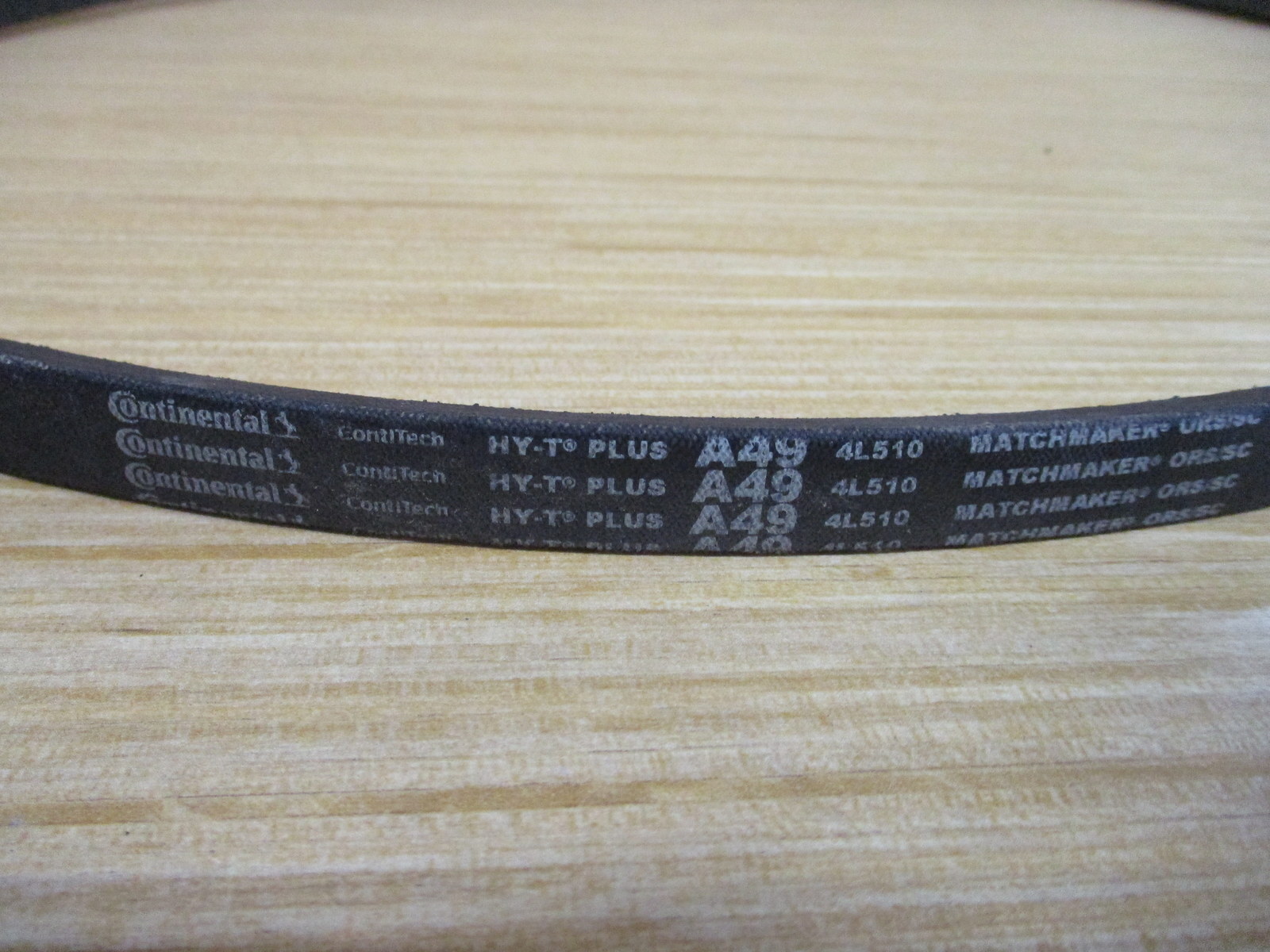 Continental Contitech A49 HY-T Plus V-Belt 4L510 (Pack of 3)