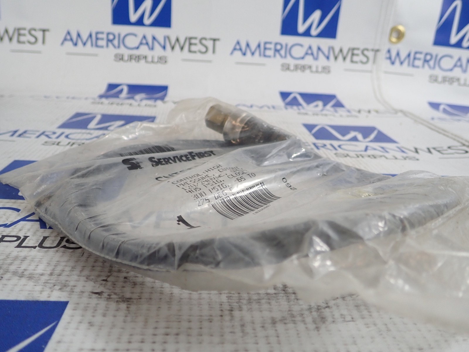 New Service First CNT00607 Control High Pressure Cutout 120/240 Volt 405-300 PSI