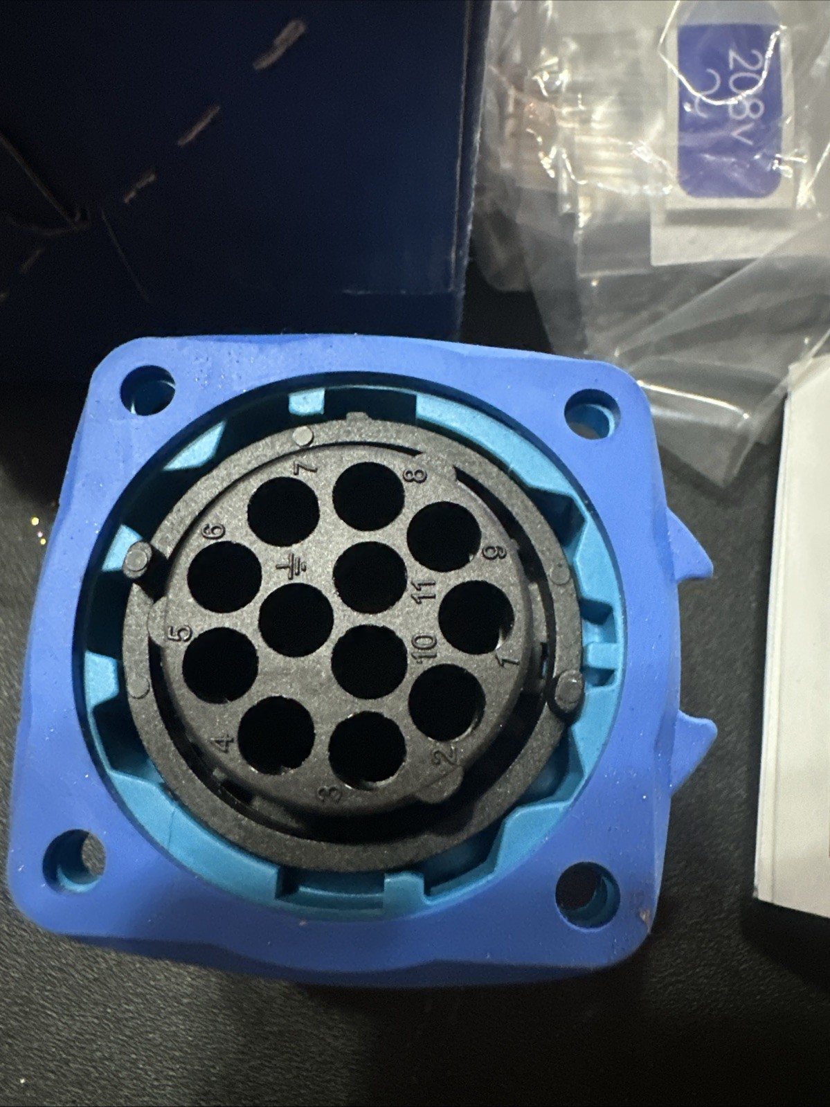 MELTRIC 63-A8001 Inlet Plug 5amp