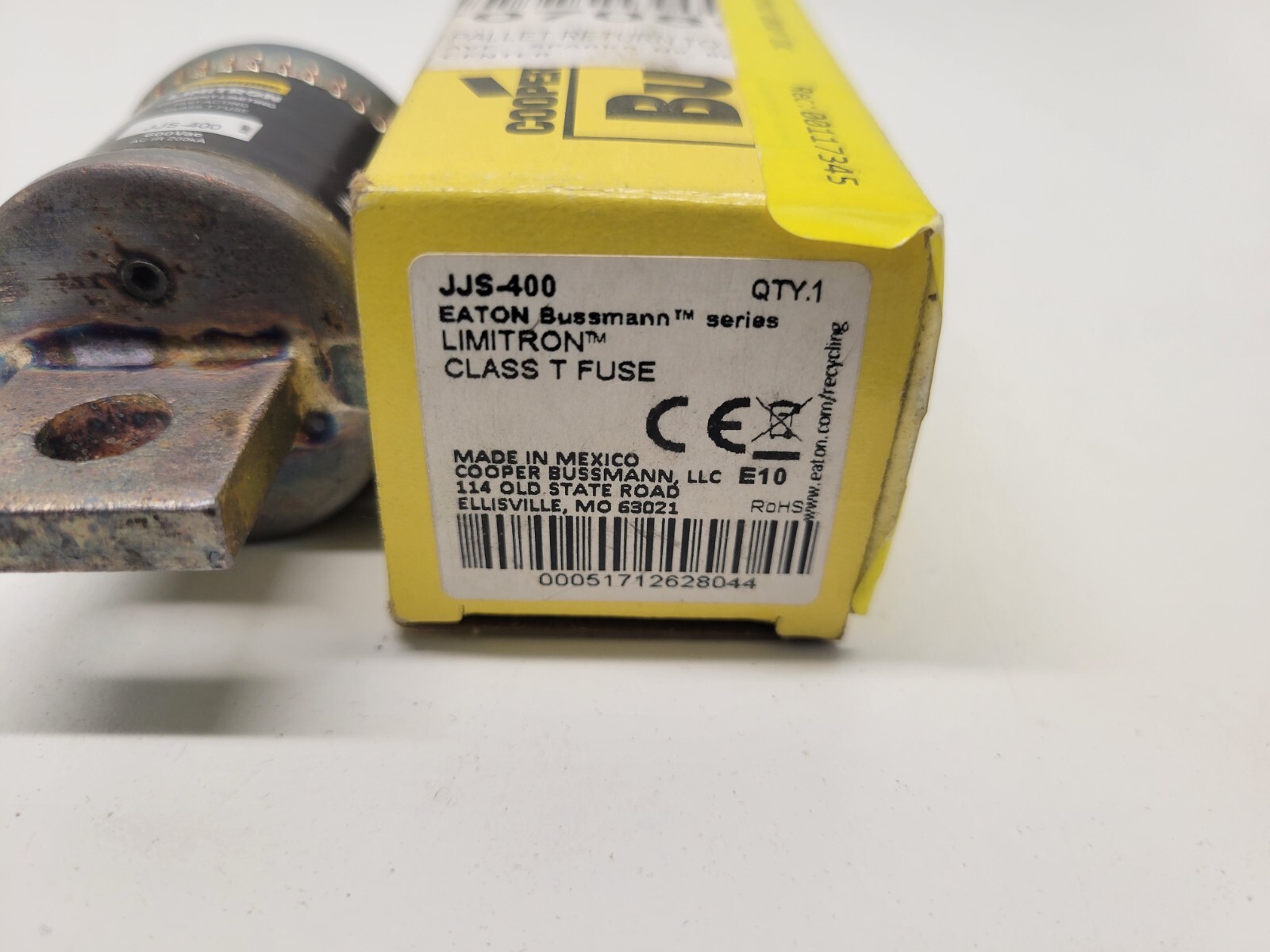 NEW OLD STOCK! COOPER BUSSMANN 400A LIMITRON FUSE JJS-400