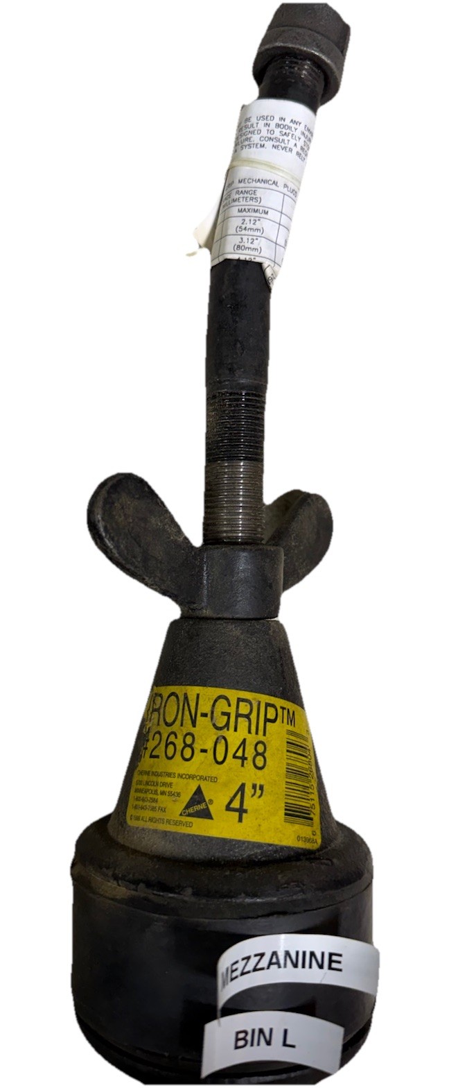 Cherne Industries Iron-Grip 268-048, 4”