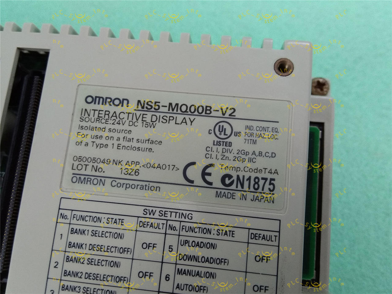 ONE Omron Interactive Display NS5-MQ00B-V2 Used