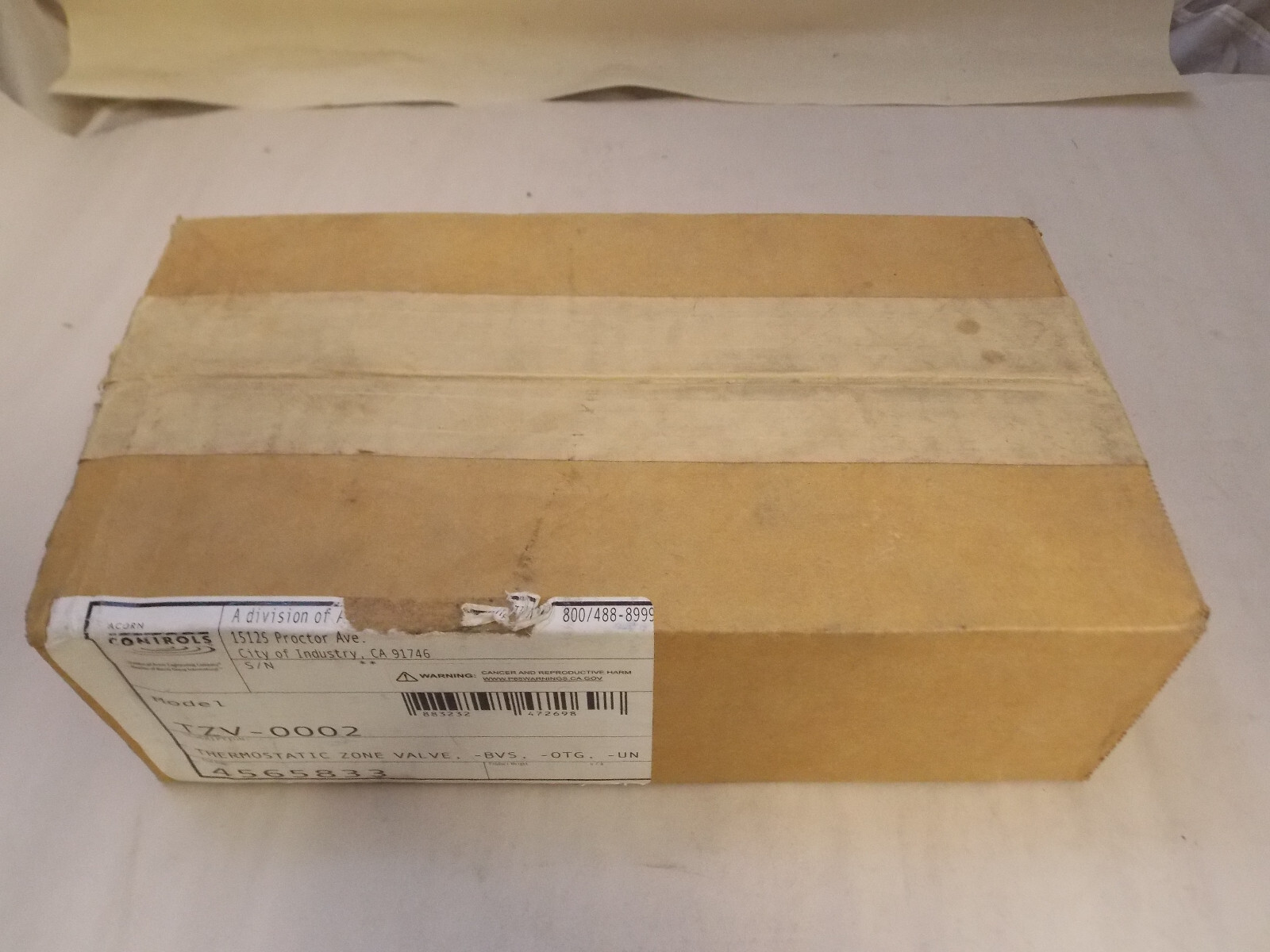 ACORN TZV-0002 TempFlow Thermostatic Zone Valve