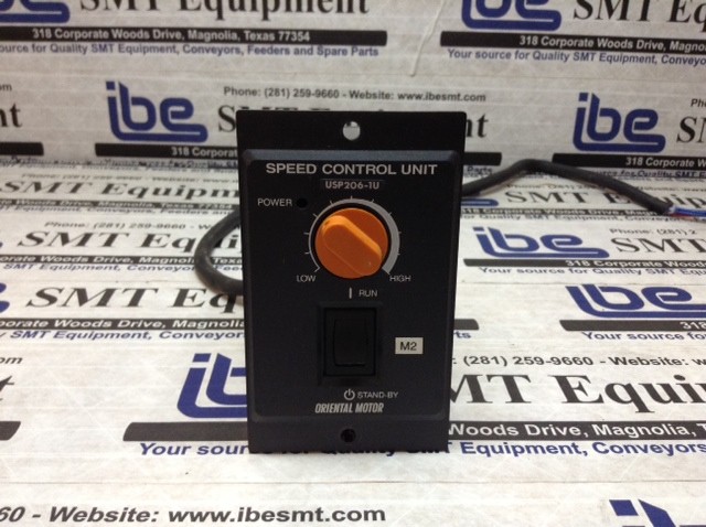 Lot of (3) Oriental Motor Speed Control Unit – USP206-1U w/Warranty