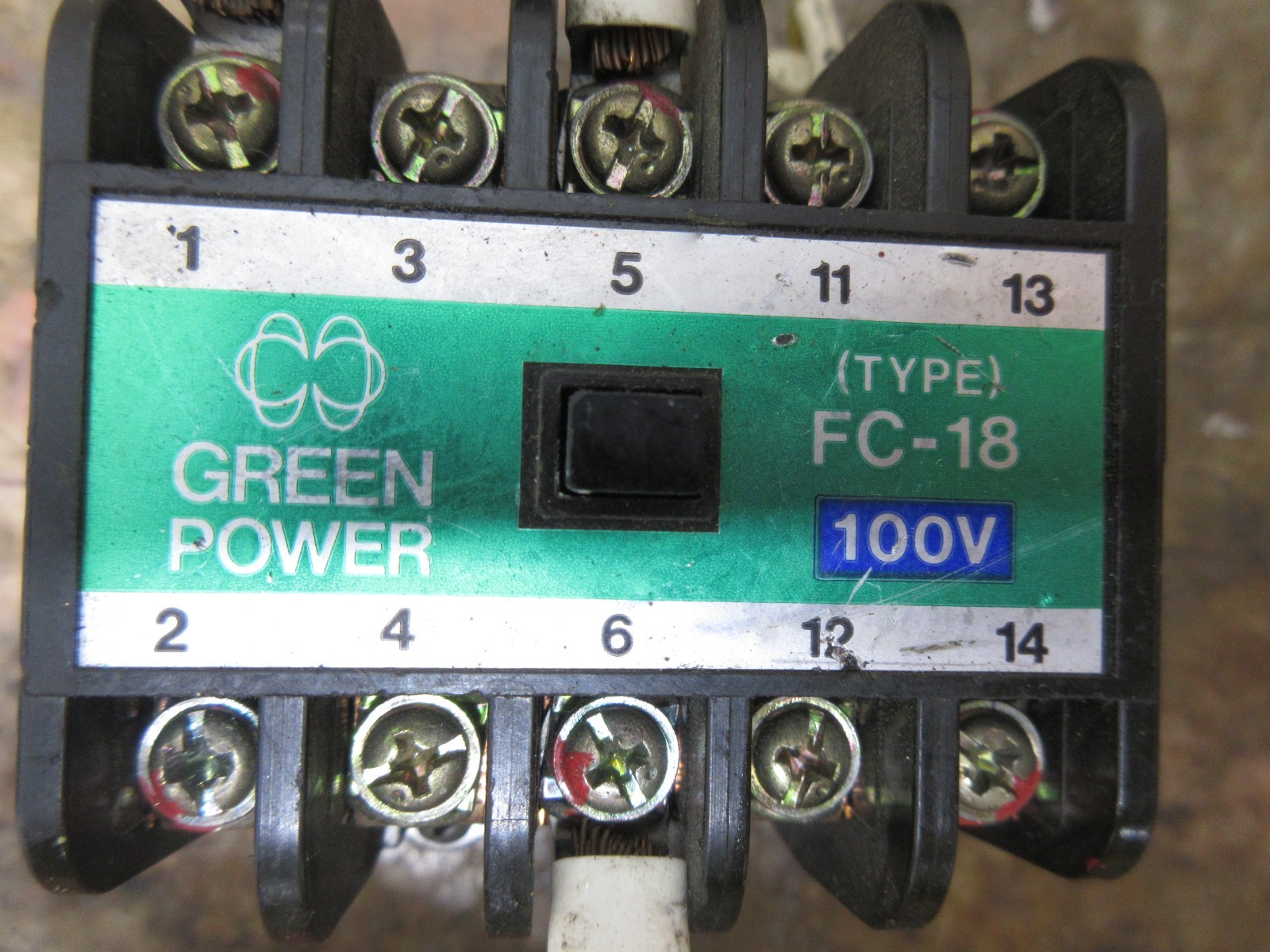 HARDINGE COBRA LC-65 MATSUSHITA GREEN POWER FC-18 100V CONTACTOR LOT OF 3 PIECES