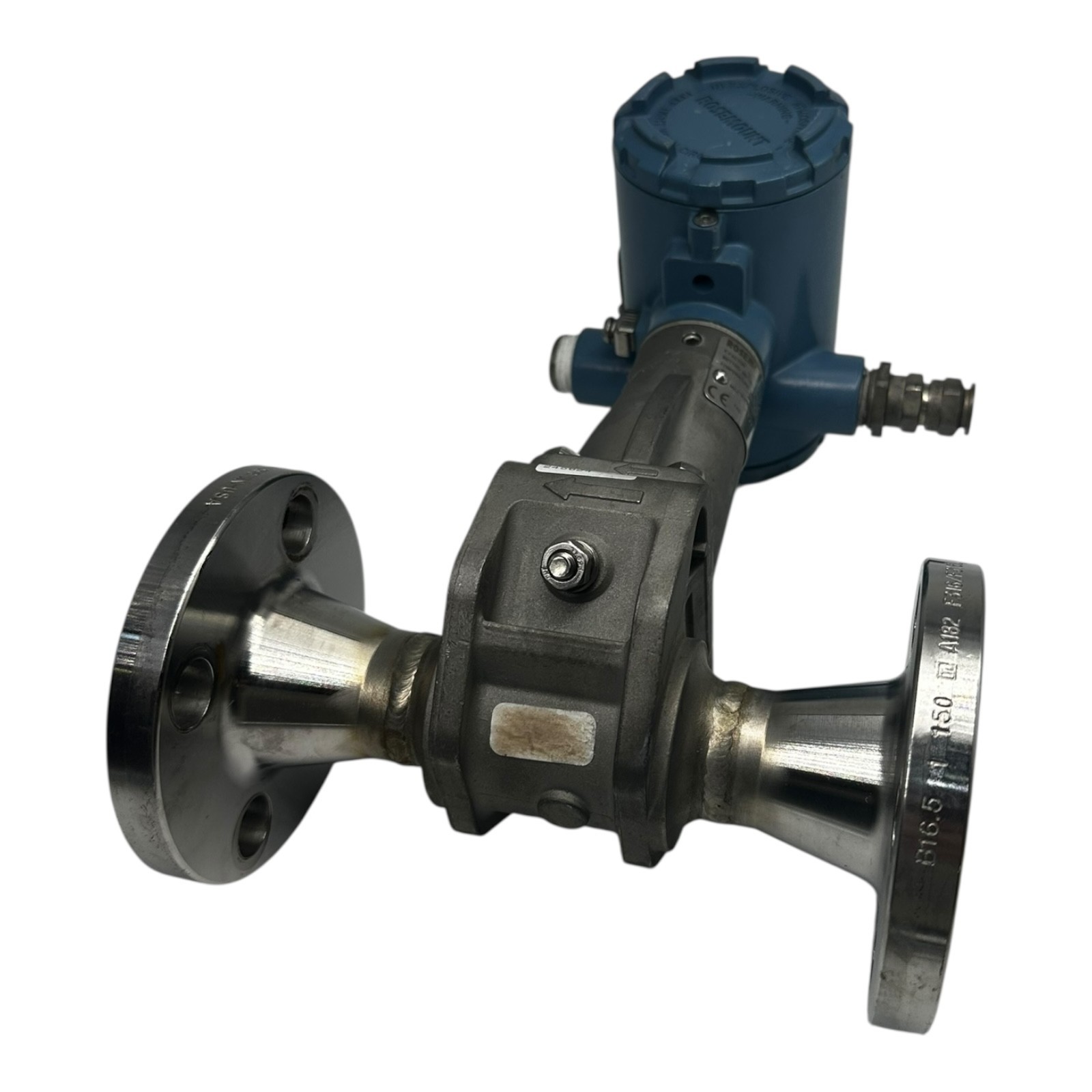 Rosemount 8800DF010SA1N1D1E1Q8PDYG Vortex Flow Meter Flange