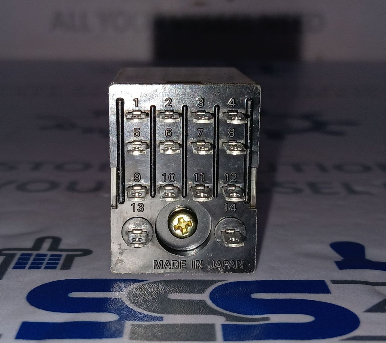 Omron MY4 Auxiliary Relay Coil Voltage 24VDC 14-Pin (Lot of 17 pcs)