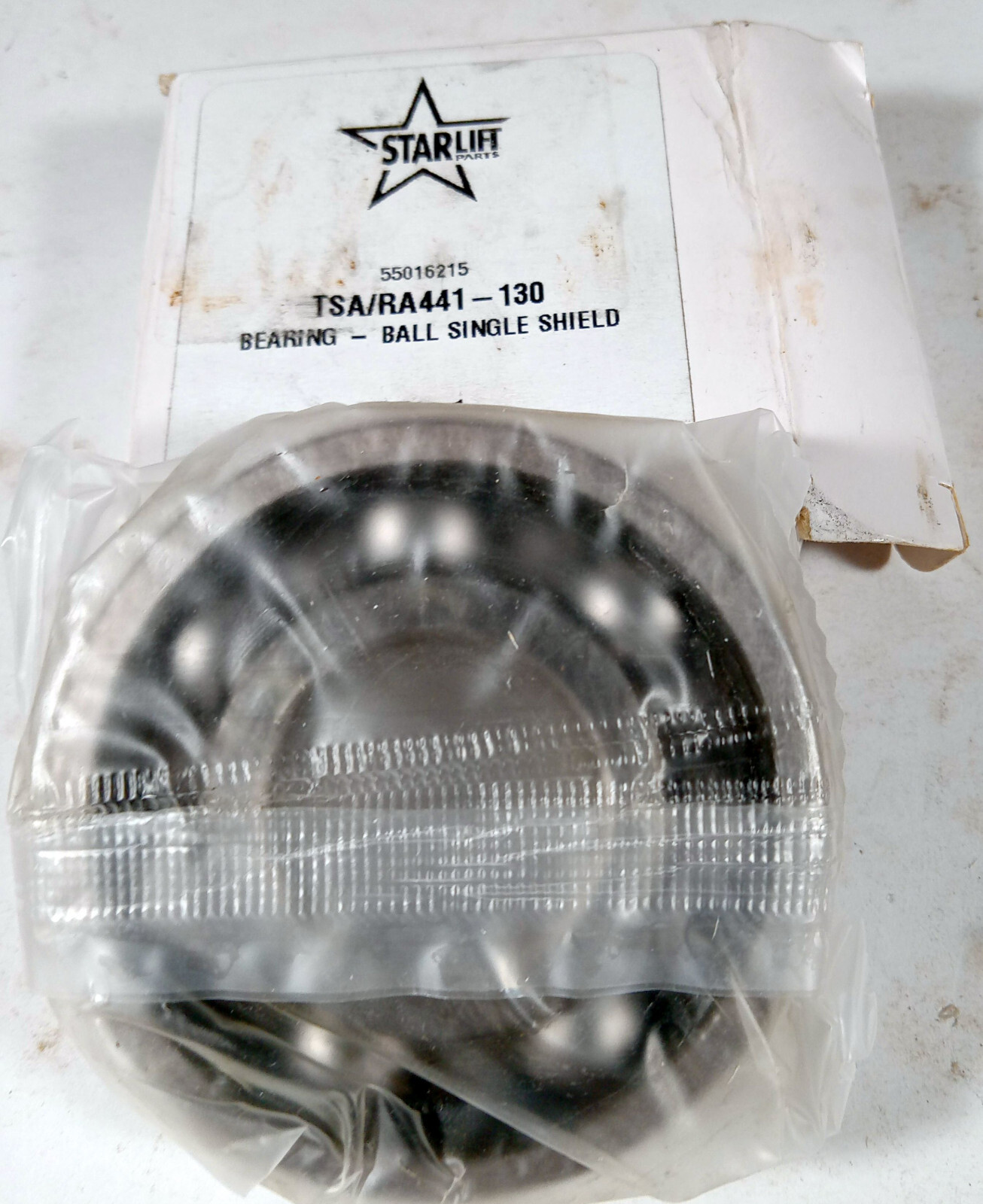 1 NEW STARLIFT BEARING TSA/RA441130 SINGLE SHIELD NIB ***MAKE OFFER***