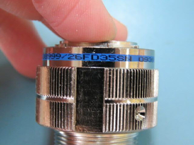 AMPHENOL D38999/26FD35SN Qty of 1 per Lot 37 Position Circular Connector Plug-