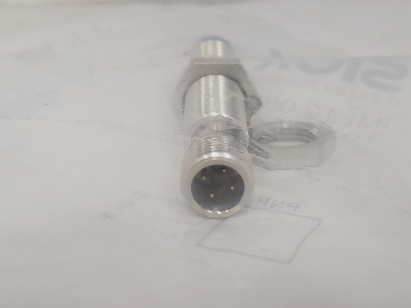 SICK IME12-08NPSZC0S INDUCTIVE PROXIMITY SENSOR 10-30V PNP NO 4 PIN NIB