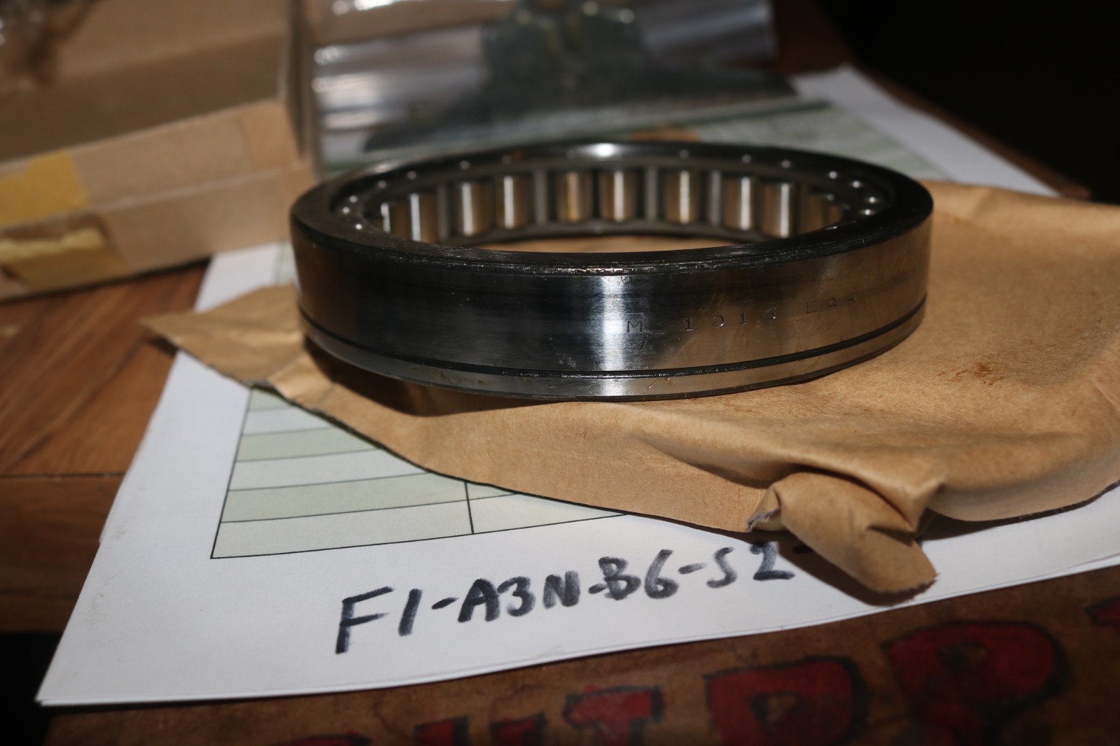 NOS Bower M1016-EAHL ball bearing outer Caterpillar 3110-01-031-6185