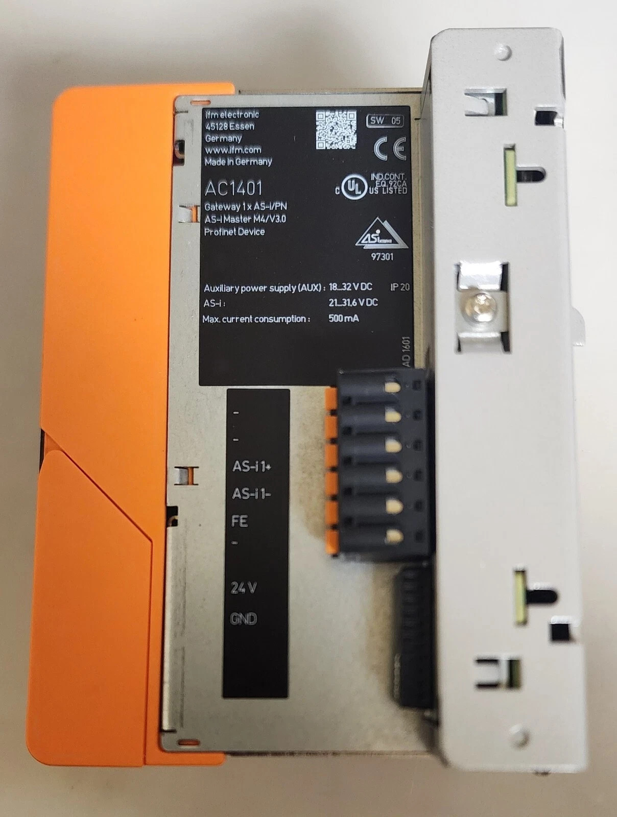 IFM AC1401 AS-I GATEWAY 1MASTER PN PROFINET GATEWAY *NEXT DAY AVAILABLE*