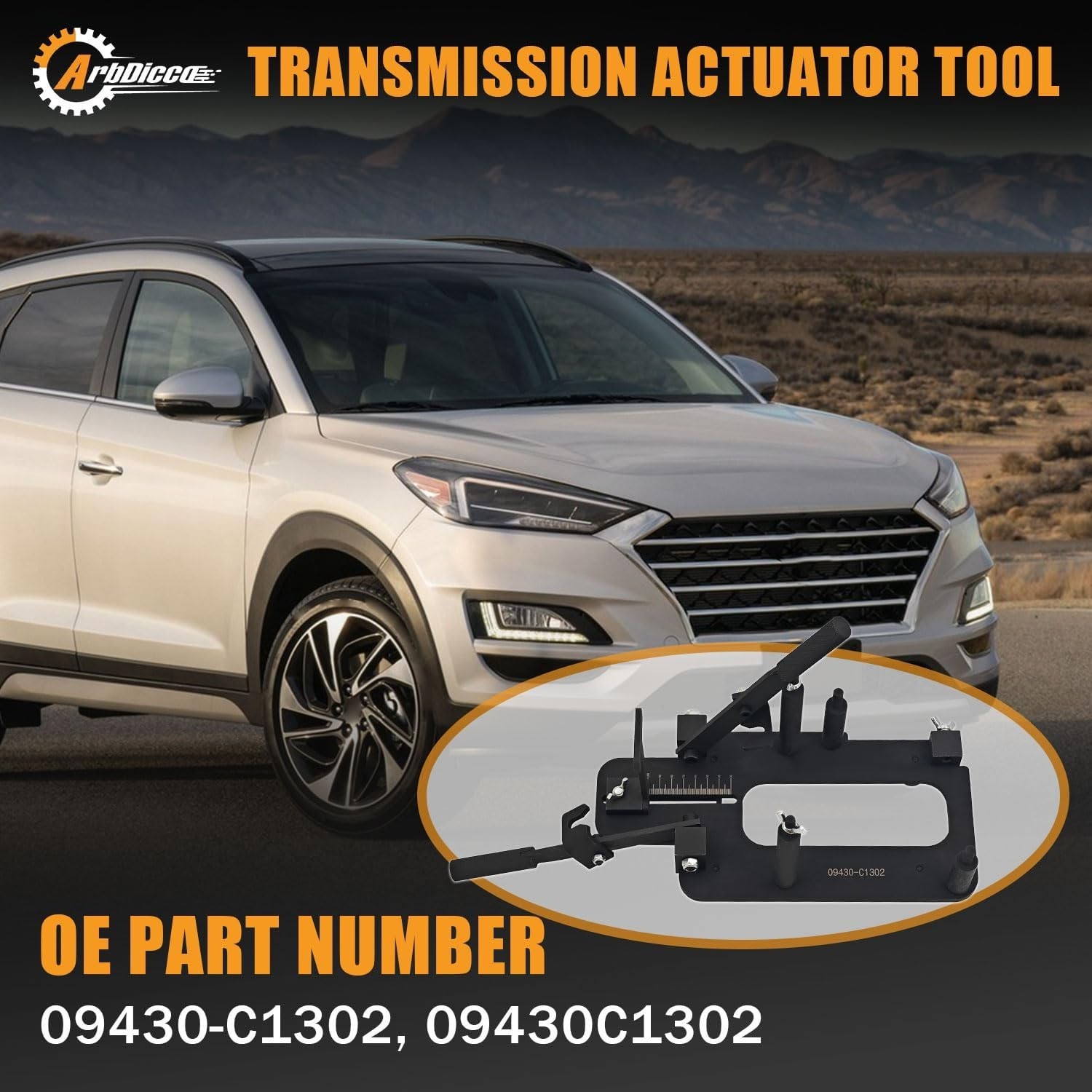 09430-C1302 DTC Dual Clutch Automatic Transmission Actuator Adjustment Tool Comp