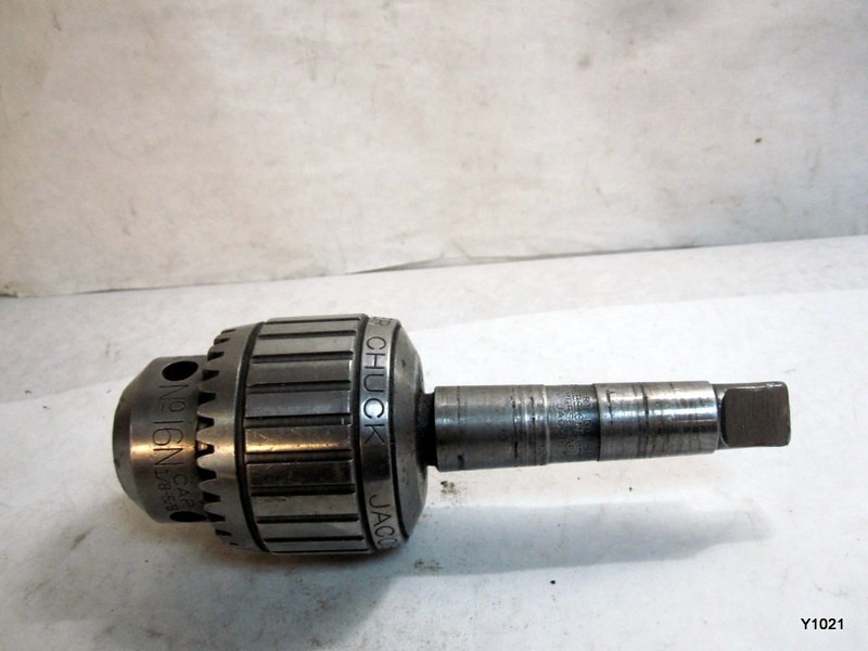 Jacobs ball bearing super chuck NO. 16N 1/8″- 5/8″ with Jacobs A0303